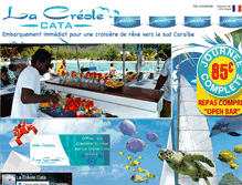 Tablet Screenshot of lacreolecata.com